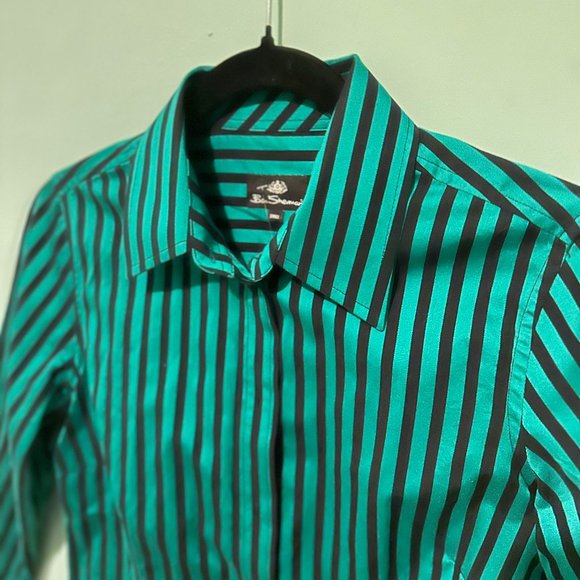 slim fir button doen ben sherman shirt - Picture 3 of 4